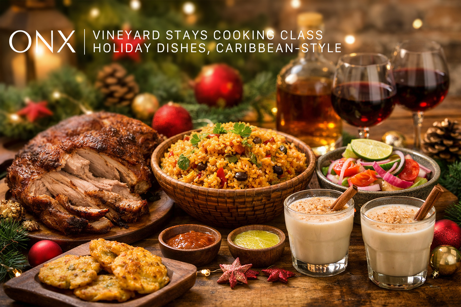 Vineyard Stays Cooking Class: Holiday Dishes, Caribbean-Style