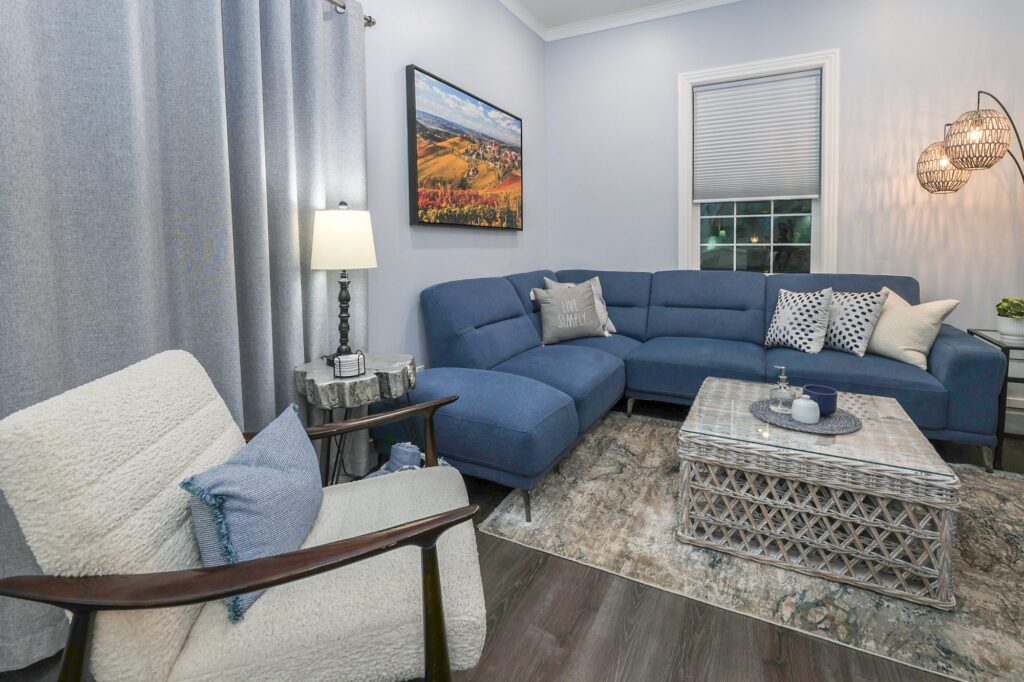 Clark House Apartment living room