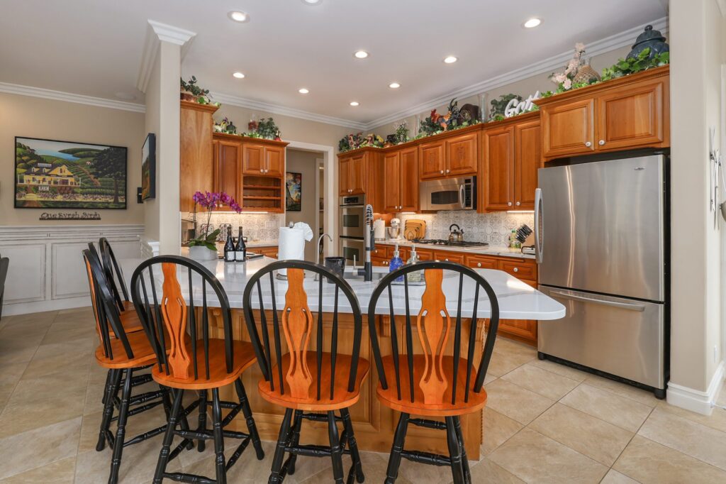 Kitchen island seating